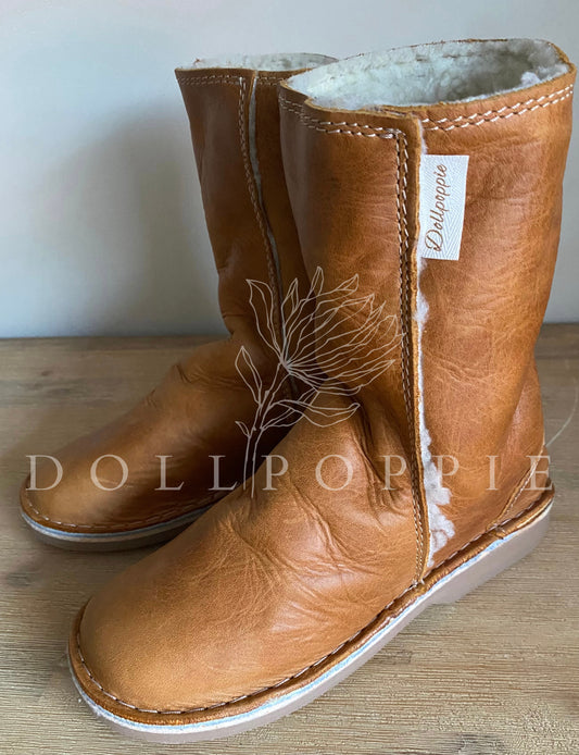 Snugg boots Tan (IN STOCK)